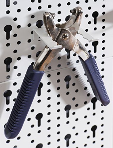 Element System Werkzeughalter, 6 Stück für Werkzeuglochwand, Lochplattenwand, weiß, 11404-00002 - 4