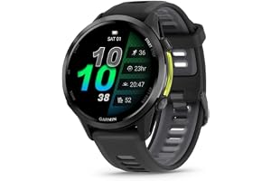 GARMIN Forerunner 970-47mm, Black | Premium GPS Running & Triathlon Sports Watch | AMOLED Display and Up to 15 Days of Battery Life | Built-in LED Flashlight, Speaker and Microphone
