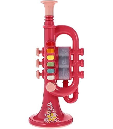 Trompette Jouet Pour Enfants 35 Cm à 4 Touches, Trompette En