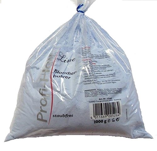 Capelli Biondi Salon Blondierpulver / Blondierung im Beutel ,staubfrei, blau, 500g