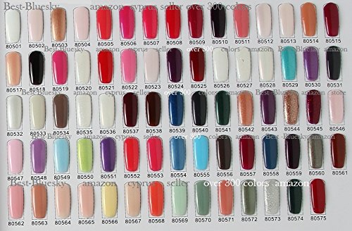 BLUESKY UV/LED Gel Nagellack, Wildfire 10 ml - 2