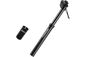 IRFORA Hydraulic Dropper Post Adjustable Angle Seat Dropper Manual Control Aluminum Alloy Dropper Post