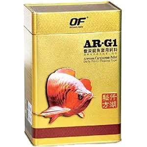 OCEAN FREE Arowana Carnivorous Pellet | AR-G1 | 250g | Aquarium Fish Food