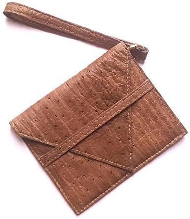 Wallet for Unisex Leather Ostrich Color Beige Small …