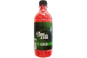 Combat Zone Recharge 2700 Billes Umarex Airsoft BB sélection Orange - 0,12 g Cal 6 mm