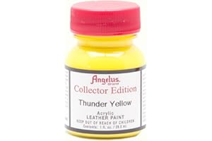 Angelus Collector Edition - Color de piel para zapatillas, zapatos, carteras, sillones, 29,5 ml, color amarillo
