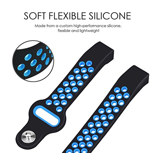 Bepack Fitbit Alta HR Armband,Silikagel Silikon Band Einstellbare Ersatzband für Fitbit Alta und Alta Heart Rate - 2