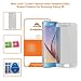 Produktbild Samsung Galaxy S6 silber gekrümmt Ultra dünner (0.26mm) Bildschirmschutz aus Titanlegierung und gehärtetem Glas (Pack mit 1) - von Mobi Lock®