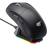 Havit Gamenote MS979WB RGB Wireless Gaming Mouse 3 Modes + Charging Station