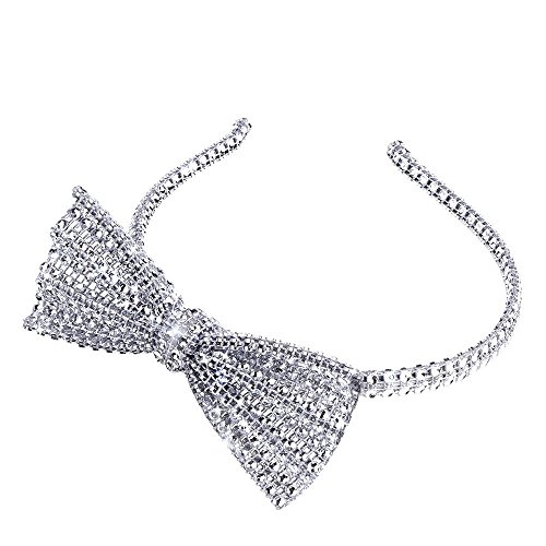 eBoot 4 Row 10 Yard Acrylrhinestone Diamant Band für Hochzeitstorten, Geburtstagsdekoration, Baby Bad Veranstaltungen und Kunsthandwerk Projekt (Silber) - 7