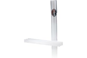 DataWax Clear Repair Candles for ptex bases on skis and snowboards, One Size