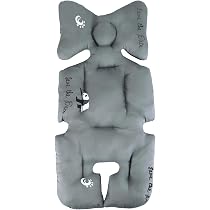 Coussin De Siège Pour Chaise Haute Bébé Avec Harnais 5 Points – Protection Douce En Coton (désign étoiles) - 12