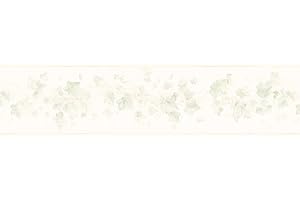 BREWSTER HOME FASHIONS Brewster 418B318 Borders and More Playful Ivy Wall Border, 5.25-Inch by 180-Inch, Off-White