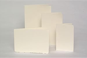 Pack of 25 Fabriano Medioevalis Watercolour Cards 130x85mm with envelopes