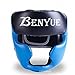 Produktbild Unbekannt KI Boxing Sanda Helm Erwachsenes Kind Verdicken Sanda Muay Thai Taekwondo Kampftraining,Blau Schwarz,L
