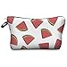 Women's Girls Make Up Bag Wash Bag Toiletry Cosmetics Wallet Pencil Pen Holder Organiser Pouch Case (L22 x H14 x W8 cm, Watermelon White)