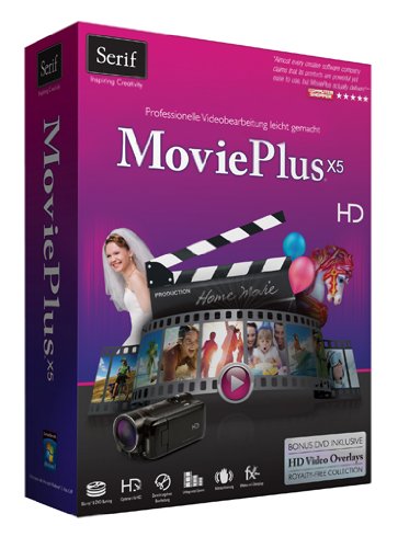 Serif MoviePlus X5 - Software de video (2400 MB, 1024 MB, Intel Pentium)