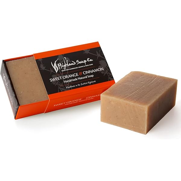 The Highland Soap Company Seife Wild Nettle & Heather – 190g, Handgemacht Mit Shea- & Kakaobutter