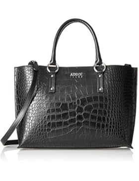 Armani Jeans Large Damen Handtasche Schwarz