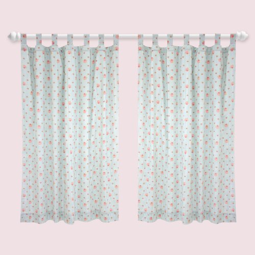 Catherine Lansfield Scottie Dog Curtains, Pink