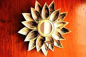 Webelkart Iron Mirror Wall Sconce Tealight Holder