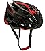 Produktbild AWE AWESpeed™ In-Mould Helm Erwachsene Männer Straßen-Radsport 58-61cm Schwarz-rot-Carbon