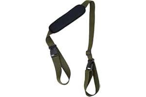 GORGECRAFT Verstellbarer Tragegurt Strandstuhl-Rucksack rutschfeste Schulter-Tragegurte Ersatz Universell Für Faltbare Fahrräder Roller Camping Rucksackreisen Picknicks Outdoor Olivgrün 106-176 cm