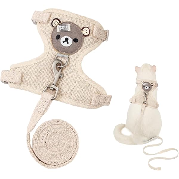 Guinzaglio E Pettorina Regolabile Per Conigli Nano E Piccoli Animali | XURJUMI Set Con Imbracatura Comfort - Foto 6