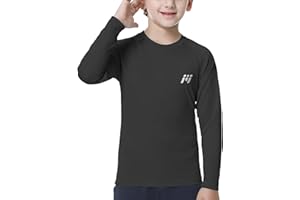 MEETWEE Children's Boys UV Shirt Long Sleeve / Short Sleeve Swimming Shirt Long UPF 50+ Top Rash Guard Rash Vest Quick-Drying