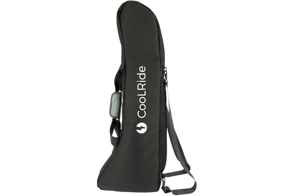 Cool Ride - Sac de Transport Trottinette - Housse Pliable Compatible Trotinettes Adultes - Polyester Résistant, Bretelles Réglables, Poche Latérale, Fermeture Étanche, Protection Renforcée - 20 kg
