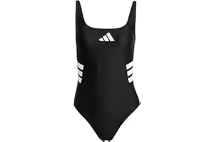adidas 3 Stripes U-Back Swimsuit Traje de baño de una Sola Pieza Mujer