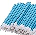 Leisial 100 pcs Disposable Makeup Brushes Make Up Gloss Lips Brush Wands Applicator Lipstick Gloss Applicators Makeup Beauty Tool for Concealer Lips Eye Nose Shadow Eyelash (Blue)
