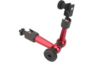 Artillery Soporte de Base Magnética,Ajustable Soporte de Indicador de Esfera Universal,11x6.3 cm Herramientas de Medición de Alta Precisión para Indicador de Prueba de Dial Digital