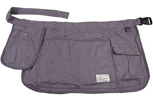 HBALDTEDC Heavy Duty Detachable Adjustable Tool Belt Work Apron Garden Tool Belt Gardening Apron Utility Belt for Home Improvement Housekeeping Half Waist Canvas Apron for Home Tool Gardening Apron