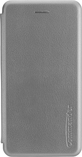 Preisvergleich Produktbild Peter Jäckel Commander Book Case Curve für Huawei P10 Gray
