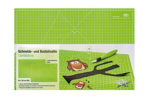 Wedo Cutting Mat - Esterilla para corte 450 x 300 x 3 mm color verde manzana reviews Wedo Cutting Mat - Esterilla para corte 450 x 300 x 3 mm color verde manzana