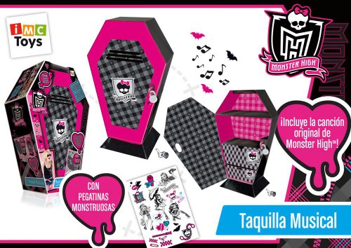 Imagen 1 de IMC Toys - Monsters High Taquilla Musical 43-870352