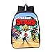 Produktbild Wadaland Brawl Stars Rucksack für Kinder,Anime Cartoon Muster Grundschule Rucksack Mädchen Junge,Karikatur Drucken Schultasche Rucksäcke Daypacks Verschleißfest Tasche Backpack Sale (1)
