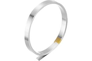 QUARKZMAN 1Stk. 5m Nickelband, 0.2x10mm Nickel Streifen Reine Nickel Platte Band für 18650 Batterie Schweißen, Punktschweißen