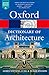 Produktbild The Oxford Dictionary of Architecture (Oxford Paperback Reference)