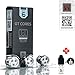 Produktbild [100% ORIGINALPRODUKT] 3er Pack Verdampferköpfe VAPORESSO GT6 core Clapton 0.2 ohm (40-100W) coils + 1 FREI eliquid Leere Flasche 5ml DansLesVapes [OHNE NIKOTIN, OHNE Tabak] (vapoGT-6-02)