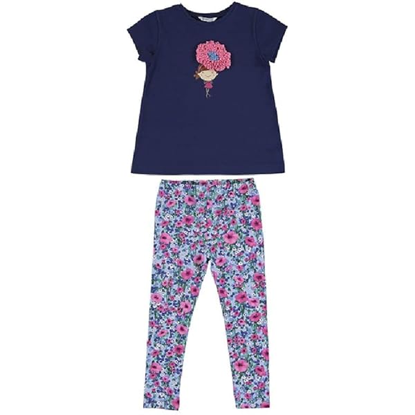 Mayoral 4-teiliges Leggings-Set Für Baby-Mädchen – Süße Erdnuss-Motive