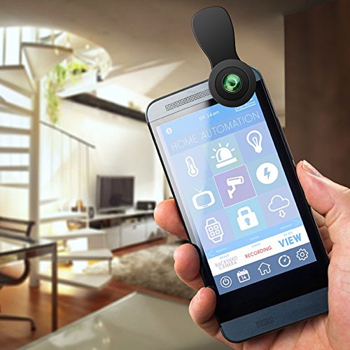 3 in 1 kit Obiettivo per Cellulare, AFUNTA HD Clip-on 15 x Macro e 0.36 x Super Grandangolo, Lente Fisheye 180Â° per iPhone Samsung Most Smartphones