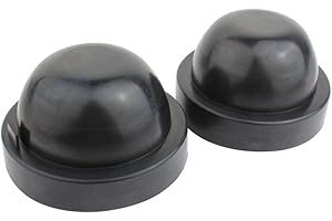 TOMALL 100mm 4 "Coperture antipolvere in gomma per Fix LED Kit di conversione faro anteriore a LED