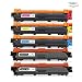Produktbild ONINO TN241 TN245 Toner Tonerkartuschen Ersetzt Brother TN241 TN245 Kompatibel Für Brother HL-3140CW DCP-9020CDW HL-3150CDW DCP-9015CDW HL-3170CDW MFC-9330CDW MFC-9130CW MFC-9340CDW (2 Schwarz,1 Cyan,1 Magenta,1 Gelb)