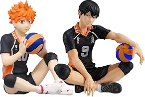 Lzrong Haikyuu!! Tobio Kageyama Figura Q Versión Mini Anime Personaje Estatua Modelo de Escritorio Adornos Coleccionables Haikyuu Merch Regalo