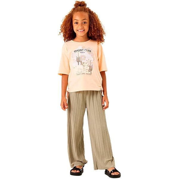 GARCIA Mädchen Kurzarm T-Shirt – Lässiges Basic-Shirt Aus Weichem Jersey, In Verschiedenen Farben