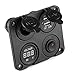 Produktbild XCSOURCE® 4in1 Auto Doppel 5V/3.1A USB Aufladeeinheit + Voltmeter Spannungsmesser + Schalter + Zigarettenanzünder Power Adapter Sockets DC 12V-24V Fahrzeug MA1065