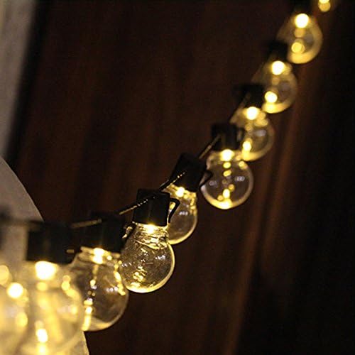 String Lights,Kondisco 10 LED Solar Bulb String Lights,Solar String Lights for Outdoor,Garden,Patio,Christmas,Xmas Tree,Holiday Party Decorations Lawn,Decoration.