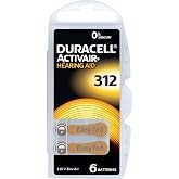 Duracell Activair 312 İşitme Cihazı Kulaklık Pili 6 lı